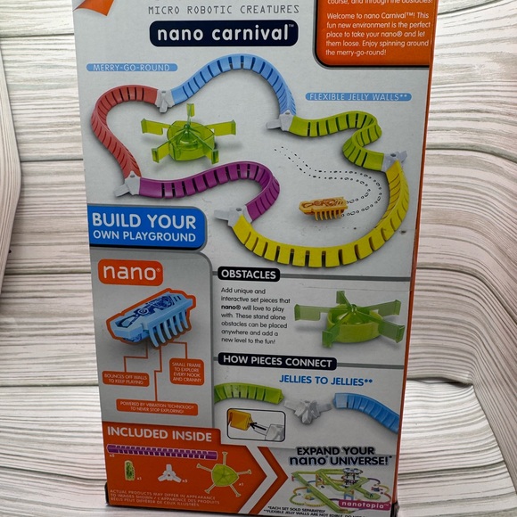 HexBug Nano Carnival Micro Robotic Merry Go Round Const. Kit NEW-1 bug included - Picture 2 of 9